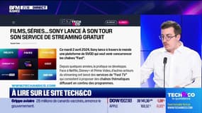 À lire sur le site Tech&Co : Sony lance son service de "Fast TV", par Sylvain Trinel - 02/04