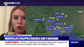 "104 missiles ont été lancés" contre l'Ukraine, selon la députée Lesia Vasylenko