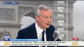 "La plupart des entreprises françaises ne pourront pas rester en Iran", déplore Bruno Le Maire