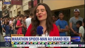 Un marathon spider-man au Grand Rex
