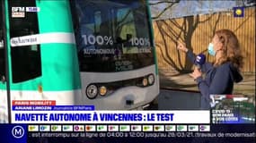 Paris Mobility : La navette autonome sans  chauffeur de Vincennes