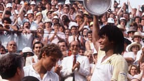 Yannick Noah, vainqueur de Roland-Garros en 1983