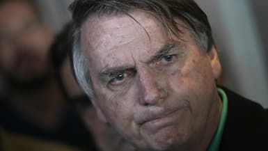 L'ex-président brésilien Jai Bolsonaro le 30 juin 2023