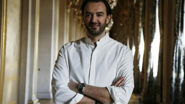 Cyril Lignac en janvier 2016, à l'Hôtel de Ville de Paris.