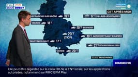 Météo Rhône: beaucoup de nuages ce vendredi, jusqu'à 20°C à Lyon