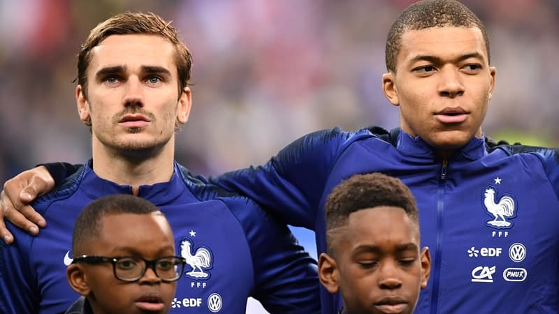 Griezmann et Mbappé