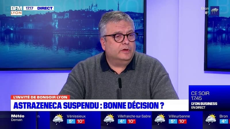 AstraZeneca suspendu: