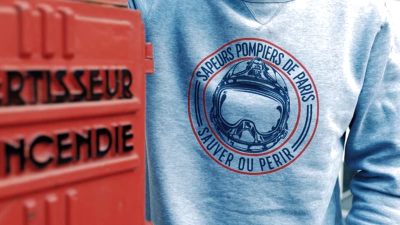 Les pompiers de Paris ont lancé une boutique de produits dérivés.