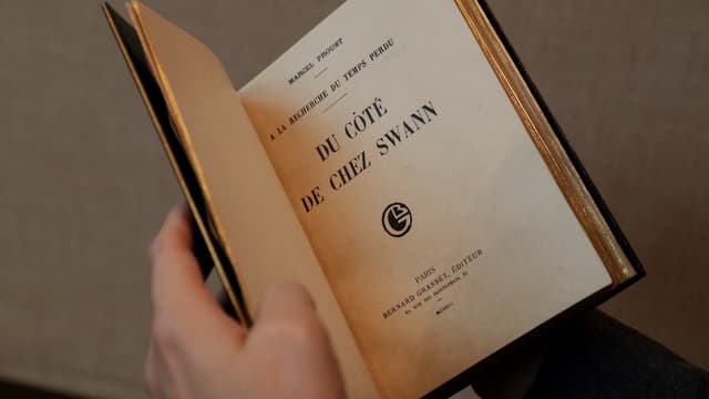une édition originale du "Du cote de chez Swann"