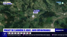 Rhône: avis défavorable pour le projet de carrière à Joux