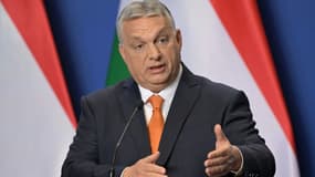 Le Premier ministre nationaliste hongrois Viktor Orban, le 6 avril 2022 à Budapest