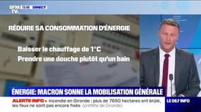 Emmanuel Macron nous appelle à la sobriété énergétique - 15/07