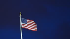 Un drapeau américain à Washington en 2014 (photo d'illustration).