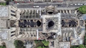 Notre-Dame de Paris: de nouvelles images de drone montrent l'étendue des dégâts