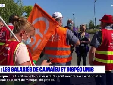 Hem: les salariés de Camaïeu et Dispéo unis pour sauver leurs emplois