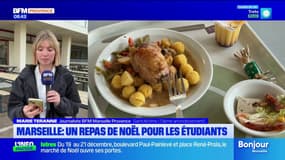 Marseille : un repas de Noël pour les étudiants