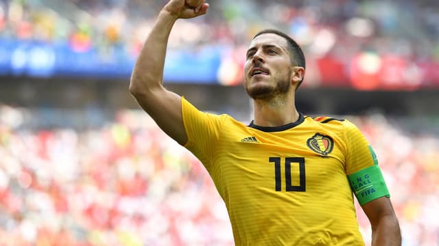 La joie d'Eden Hazard, auteur d'un doublé