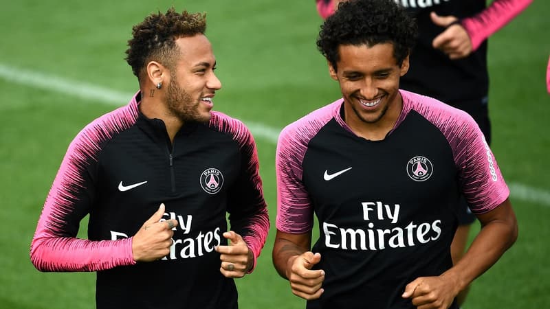 Neymar et Marquinhos