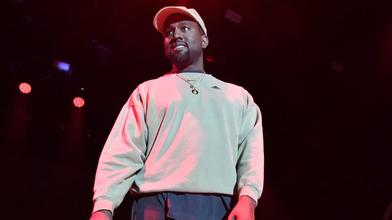 Kanye West sur scène en février 2018