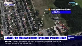 Calais: un migrant soudanais est mort après avoir été percuté par un train 