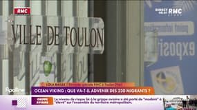 Ocean Viking: quelle est la procédure à l'arrivée des 230 exilés au port militaire de Toulon?