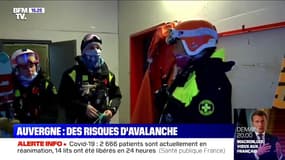 Risques d'avalanche en Auvergne: les secouristes appellent à la prudence