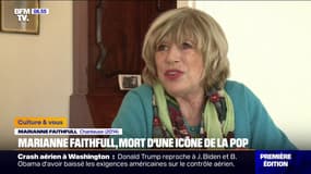 "J'ai une belle vie": la chanteuse et actrice britannique Marianne Faithfull est morte à 78 ans