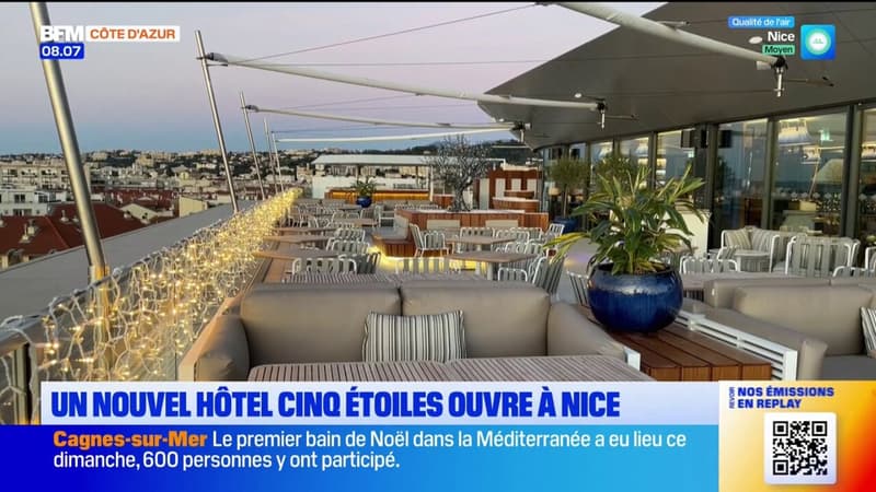 Un nouvel hôtel cinq étoiles a ouvert ses portes à Nice