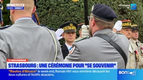 11-Novembre: une cérémonie pour "se souvenir" à Strasbourg