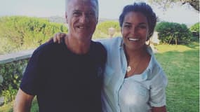 Didier Deschamps et Sophie Tapie