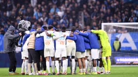 L'équipe de l'Olympique de Marseille