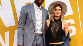 Rasual Butler et sa compagne Leah LaBelle