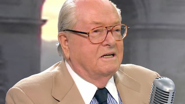 Jean-Marie Le Pen, lundi matin sur BFMTV et sur RMC.