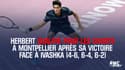 Tennis - Herbert domine Ivashka et se hisse en quart de finale à Montpellier