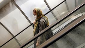 Une Iranienne portant un masque à Téhéran, le 26 mai 2020.