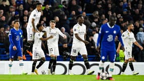 La joie des joueurs du Real lors de la victoire à Chelsea