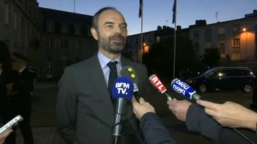 Edouard Philippe à Brest, le 14 février.