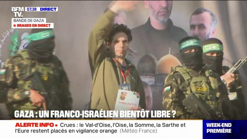 Gaza: Ofer Kalderon, otage franco-israélien du Hamas, a été remis à la Croix-Rouge à Khan Younès