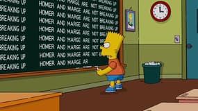 Bart Simpson assure que ses parents ne vont pas divorcer