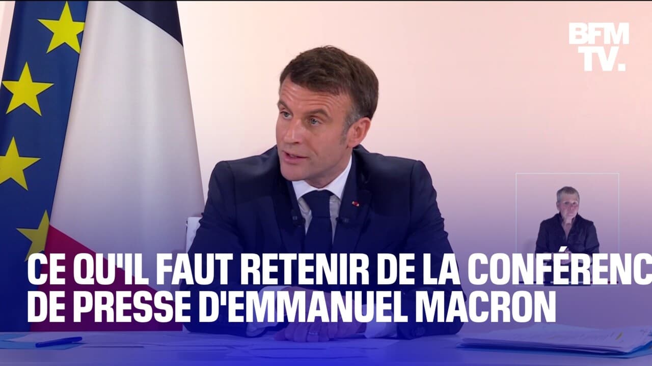 École Rn Depardieu Ce Quil Faut Retenir De La Conférence De Presse Demmanuel Macron 0166