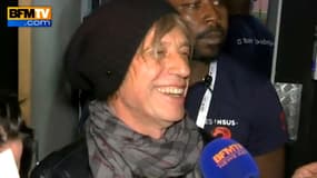 Jean-Louis Aubert après le premier concert des Insus le 11 septembre 2015.