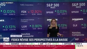 Les Marchés américains: Fedex révise ses perspectives à la baisse - 18/09