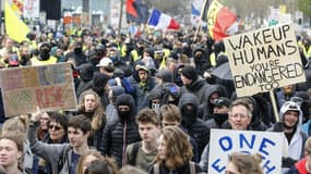 Marche pour le climat à Bruxelles, le 31 mars 2019