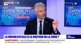 Coronavirus: "Ma bataille, c'est relocaliser", affirme Laurent Wauquiez