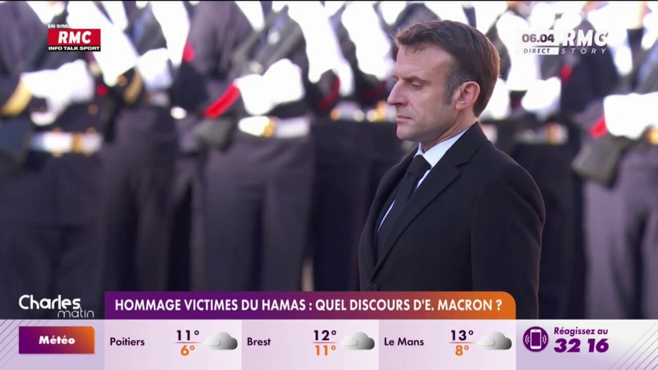 Hommages Aux Victimes Du Hamas : Quel Discours D'Emmanuel Macron