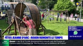 Rouen: la troisième édition des Fêtes Jeanne d'Arc bat son plein