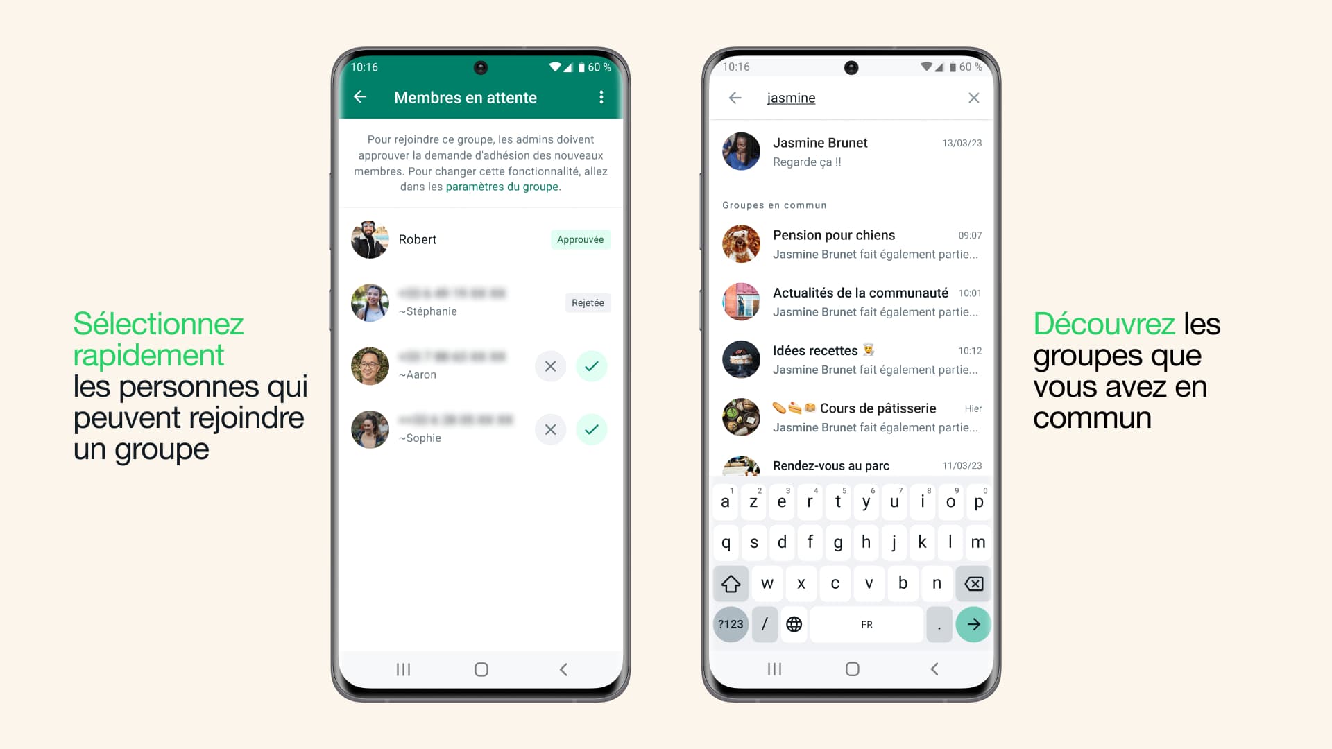 WhatsApp dévoile deux nouveautés pour faciliter l’utilisation des groupes