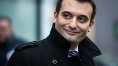 Florian Philippot, vice-président du Front national, lors de sa campagne pour les régionales le 1er décembre 2015.