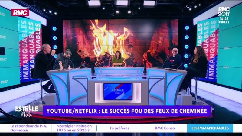 "C'est hallucinant": le feu de cheminée, programme le plus visionné sur Netflix en décembre