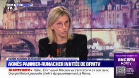 Pétrole russe: "Oui, tout à fait", la France continue d'en importer, affirme Agnès Pannier-Runacher